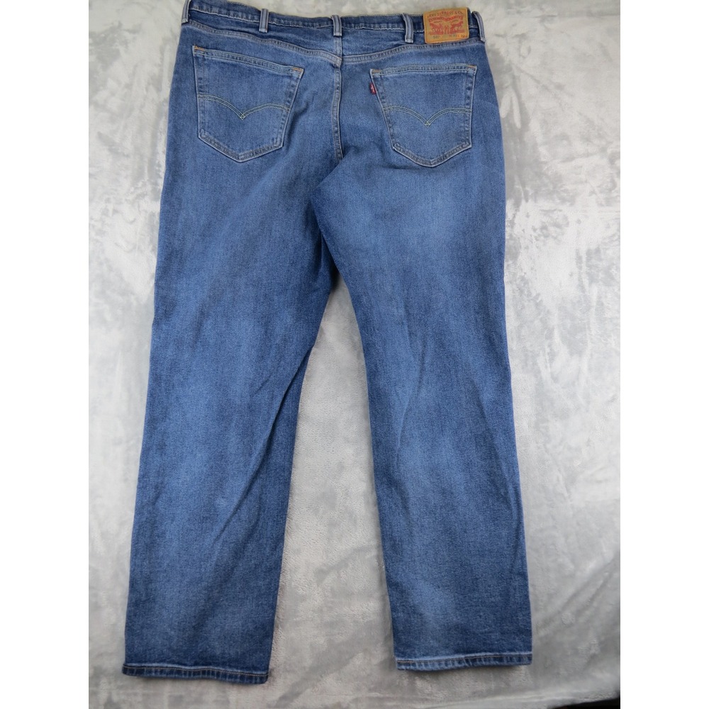 Levi 541 Men's  Athletic Taper Fit Jeans W40 L32 Blue Denim Bootcut city‎ - Picture 3 of 9